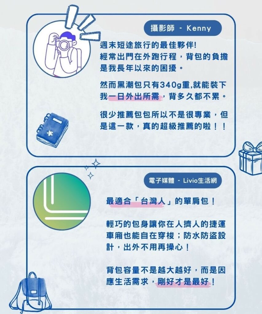 募資 黑潮包 單肩包 黑潮包mood 黑潮包QD quick design 嘖嘖募資黑潮包 嘖嘖募資